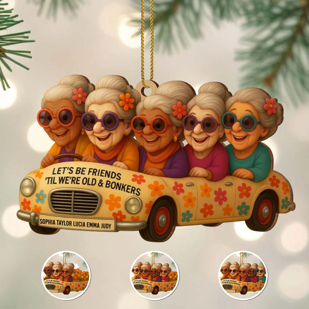 Let's Be Friends 'Til We're Old & Bonkers With Elderly Women In Car