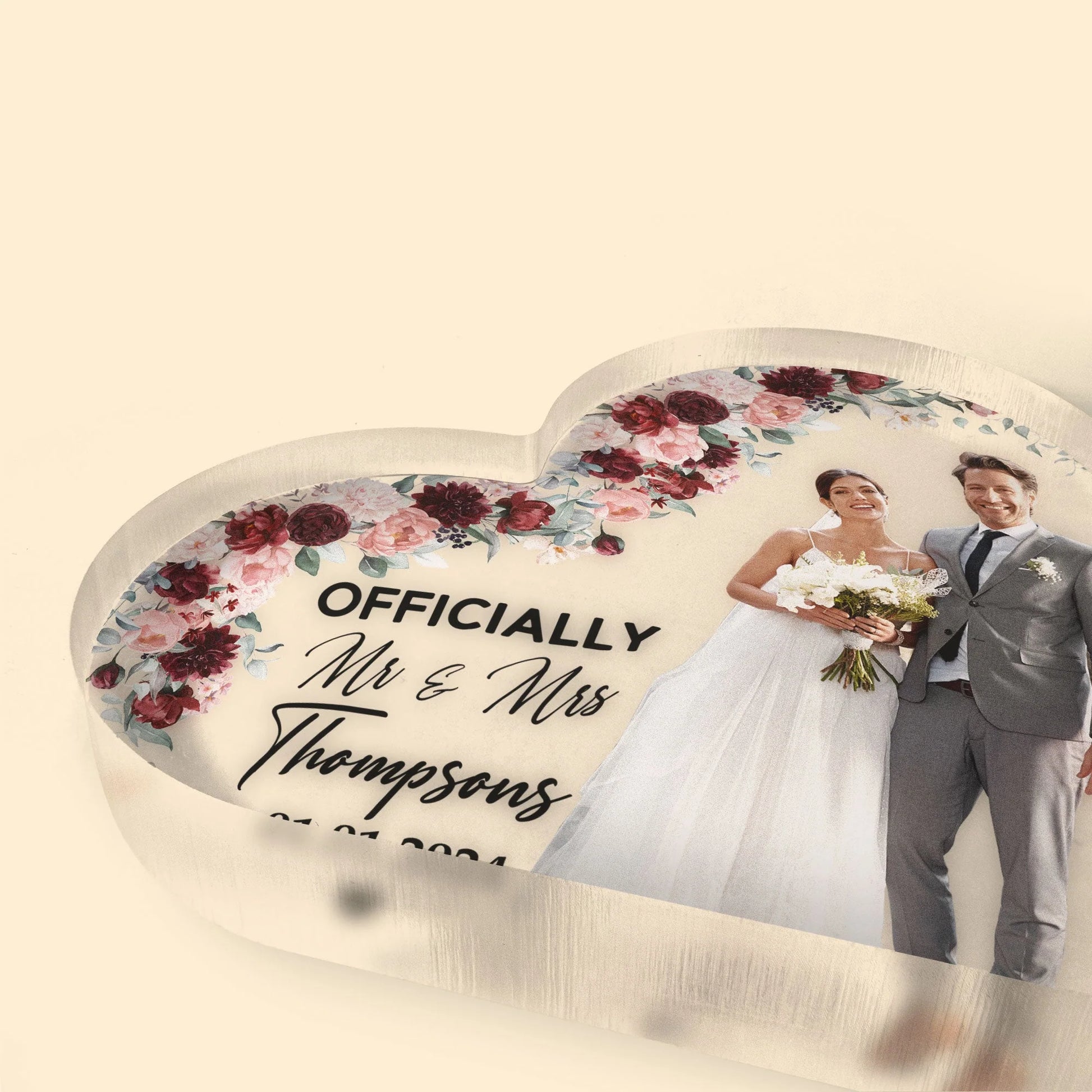 Plaque gift-ready design for Wife