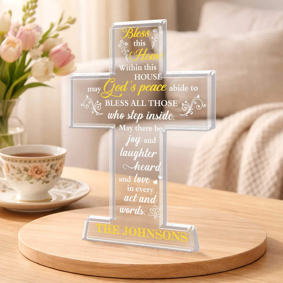 Personalized Housewarming Gift personalization view for Family