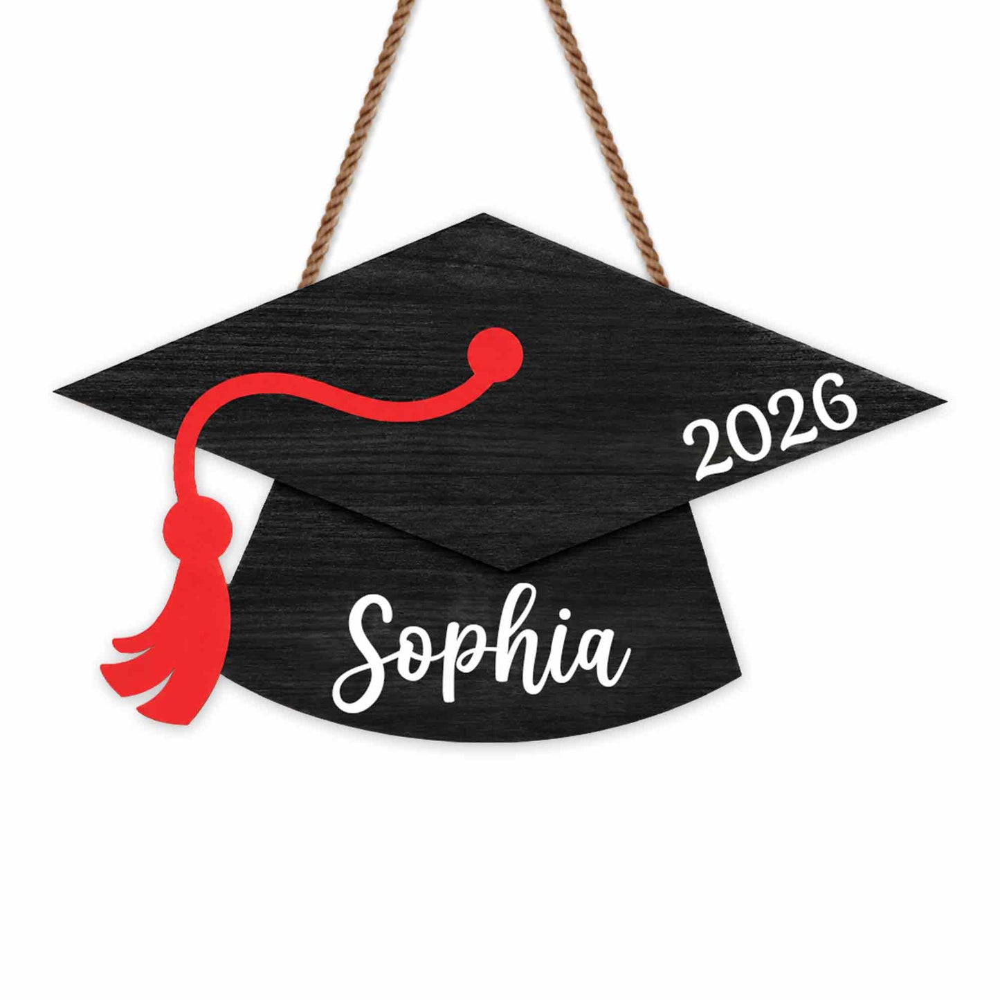 Personalized Graduation Cap Wood Sign for Daughter/Granddaughter image 7