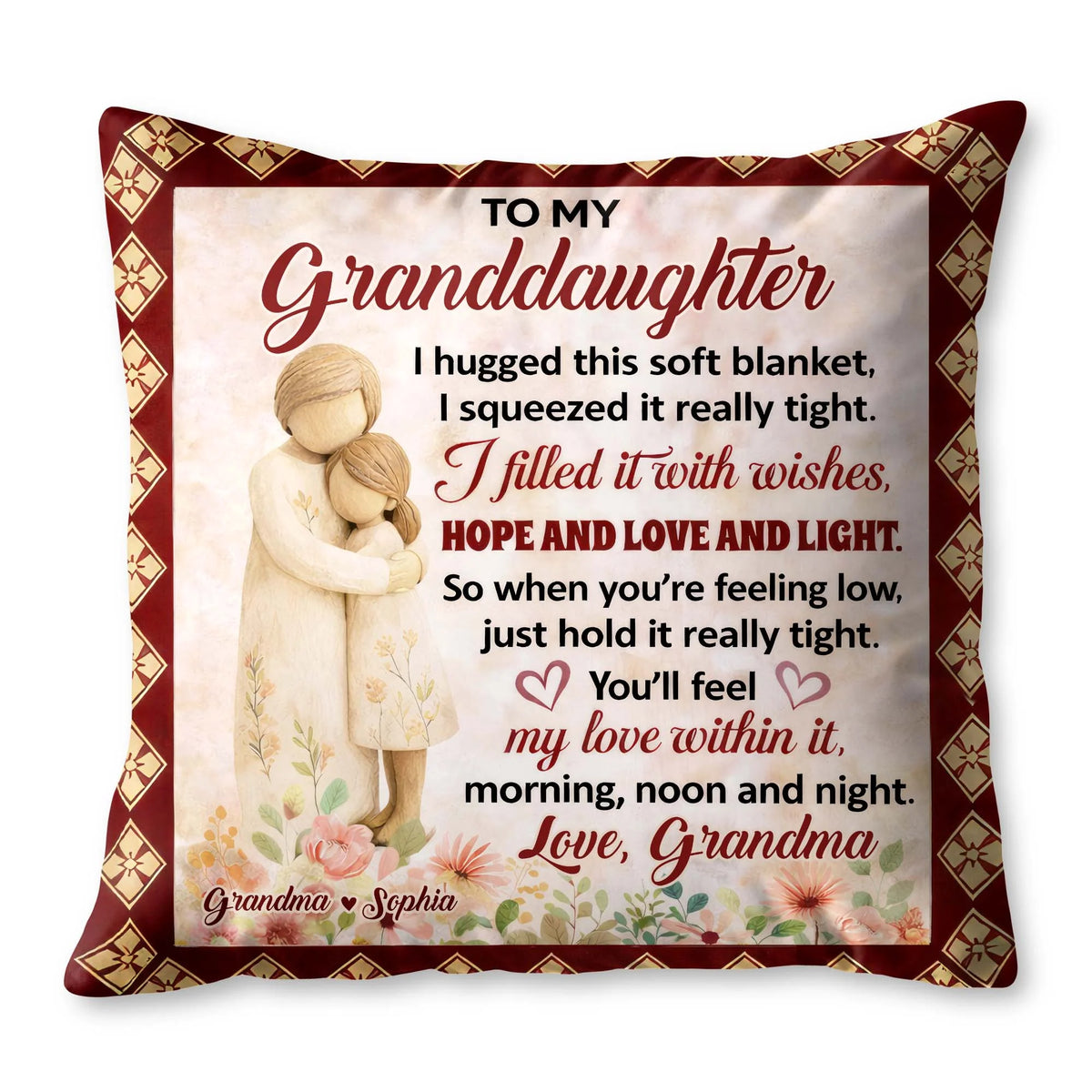 To My Granddaughter, Love and Light, Hope and Wishes