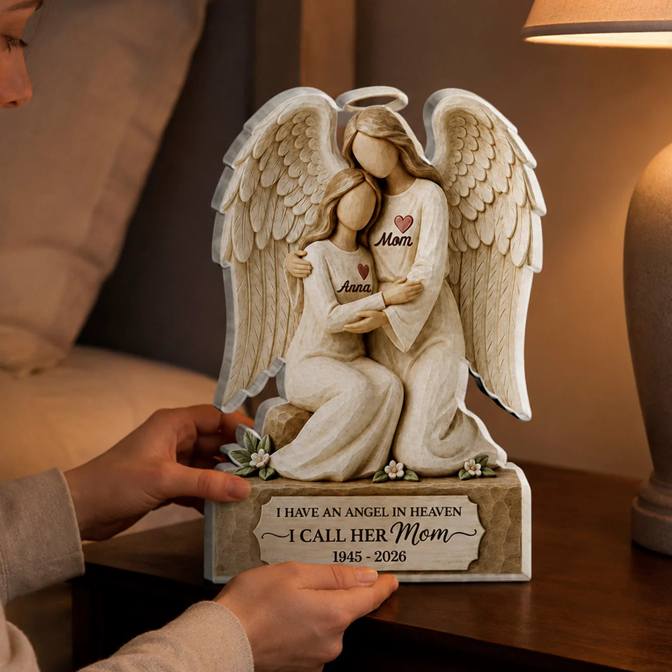 Personalized Sympathy Plaque personalization view for Daughter/Granddaughter