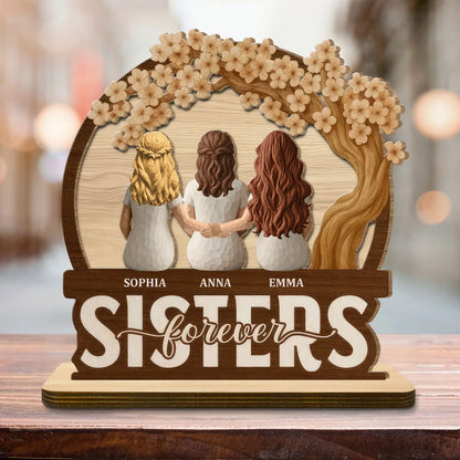 Wood Sign gift-ready design for Sister