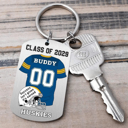 Keychain gift-ready design for Son/Grandson