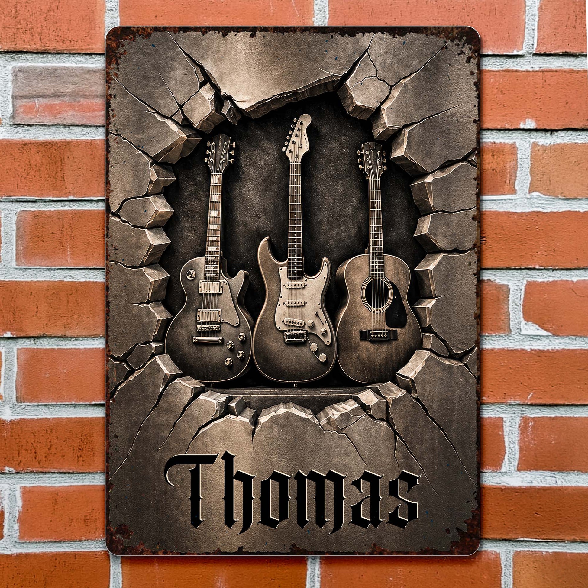 Metal Sign detail view for Dad