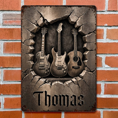 Metal Sign detail view for Dad