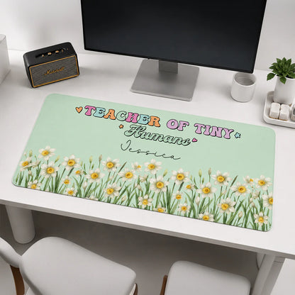 Personalized Teacher Desk Mat personalization view for Teacher
