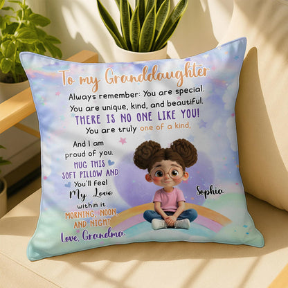 To My Granddaughter, Always Remember You Are Special