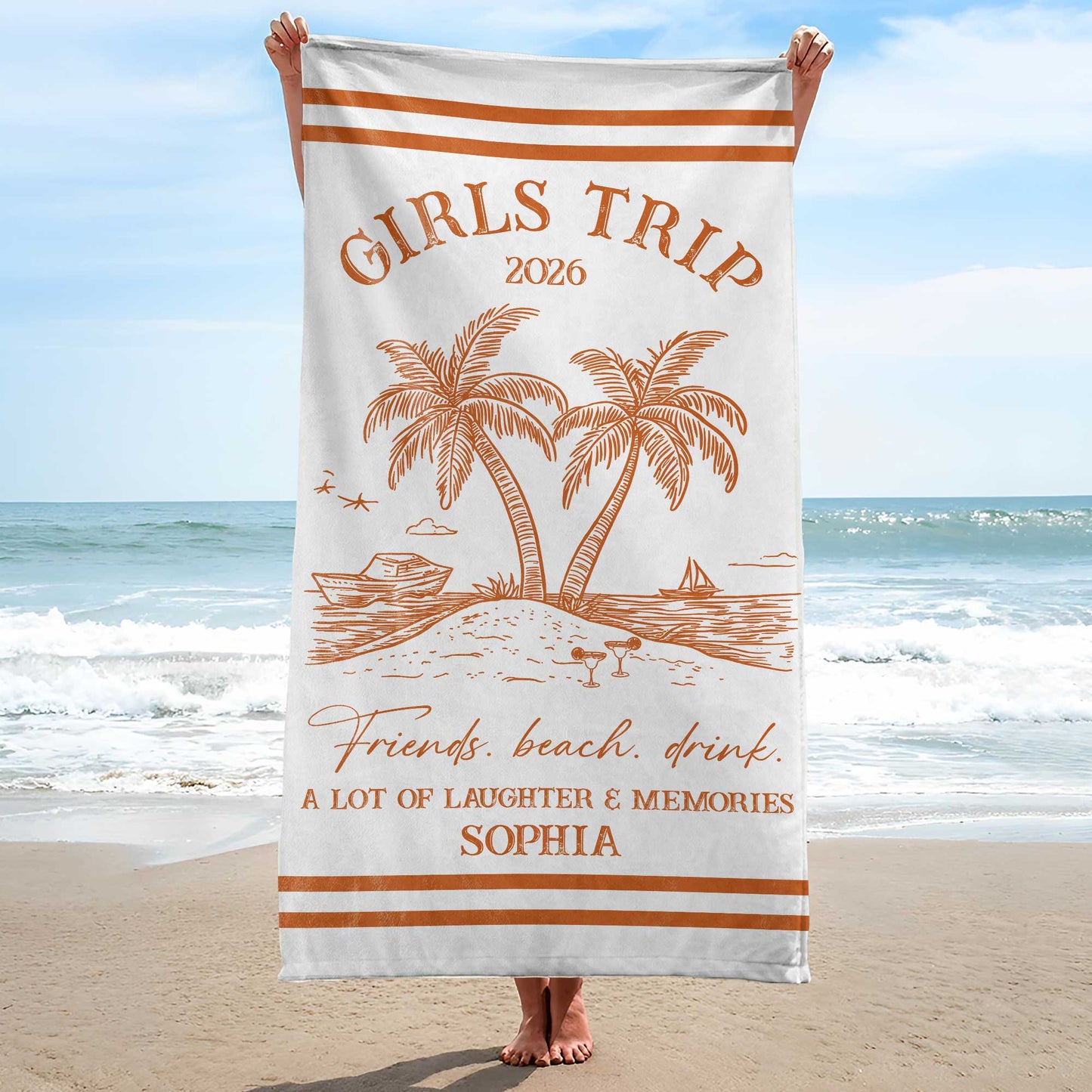 Towel detail view for Best Friends