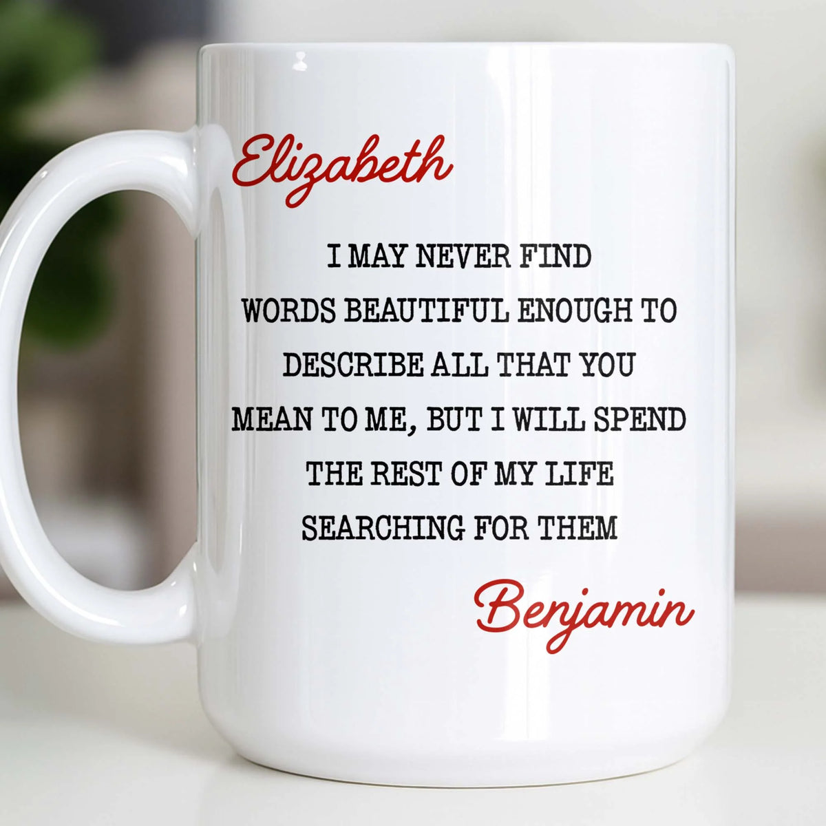 Beautiful Words To Describe You, Searching for Them Forever