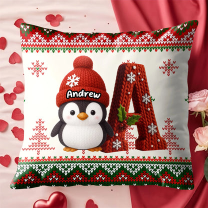Celebrate the Festive Season With a Cozy Penguin Pillow