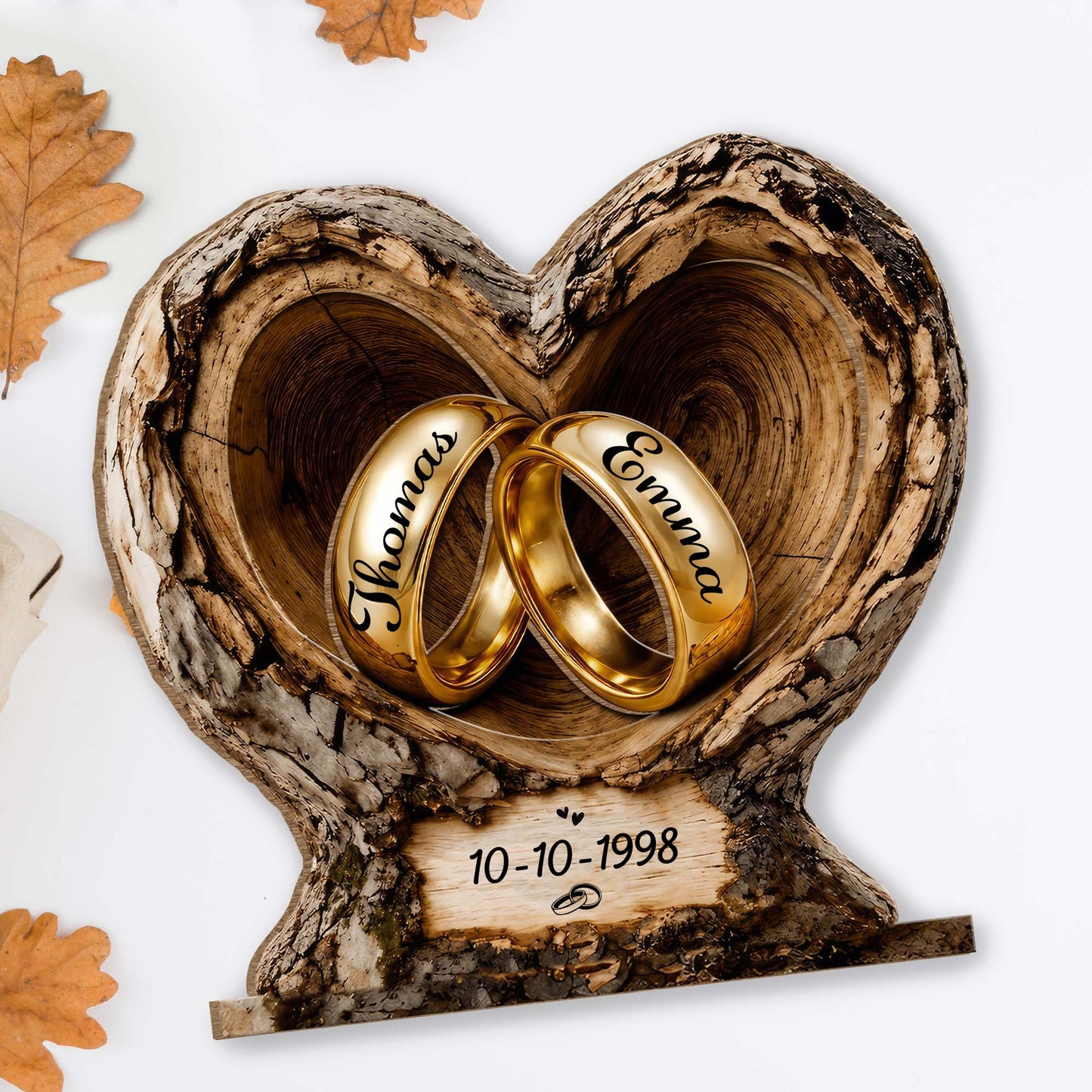 Plaque gift-ready design for Couples