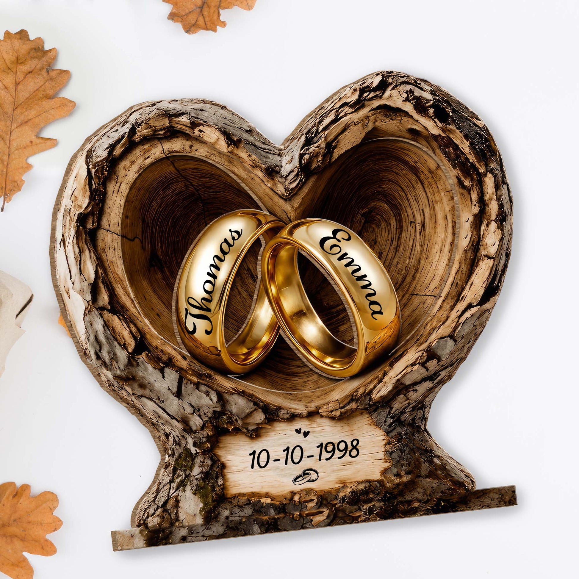 Plaque gift-ready design for Couples