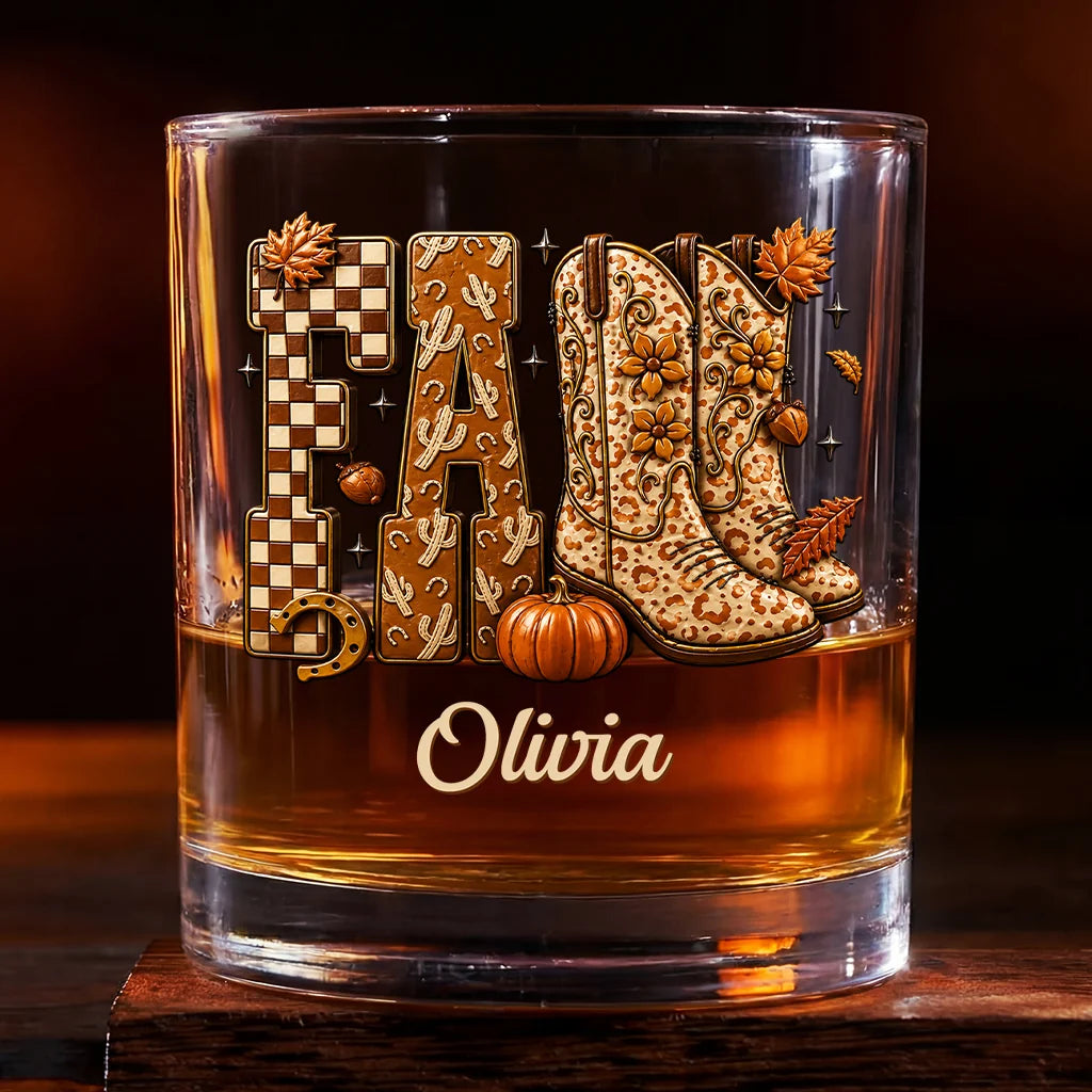 Custom Cowboy Boots Whiskey Glass for Best Friends with personalized design details for meaningful gifting