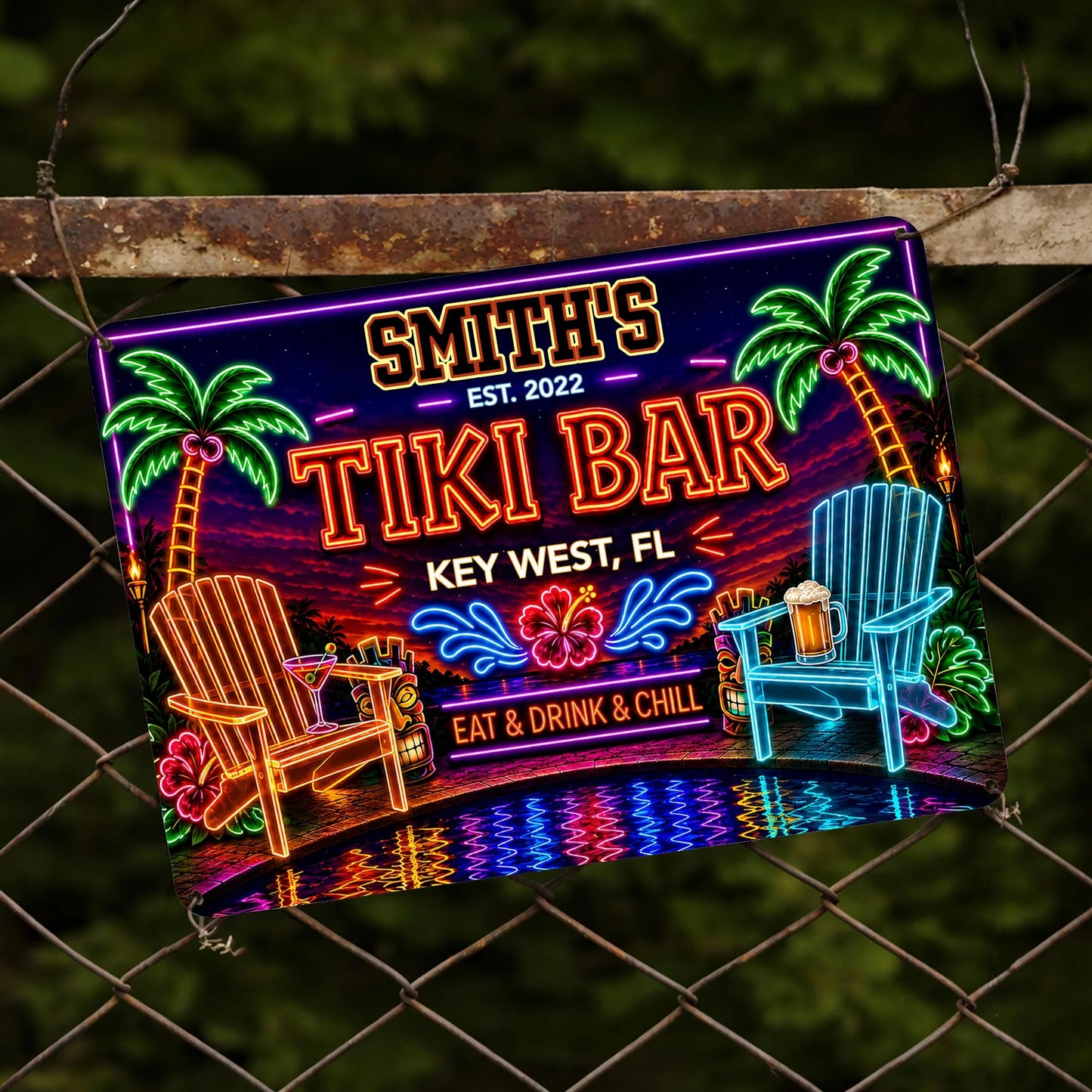 Metal Sign gift-ready design for Dad