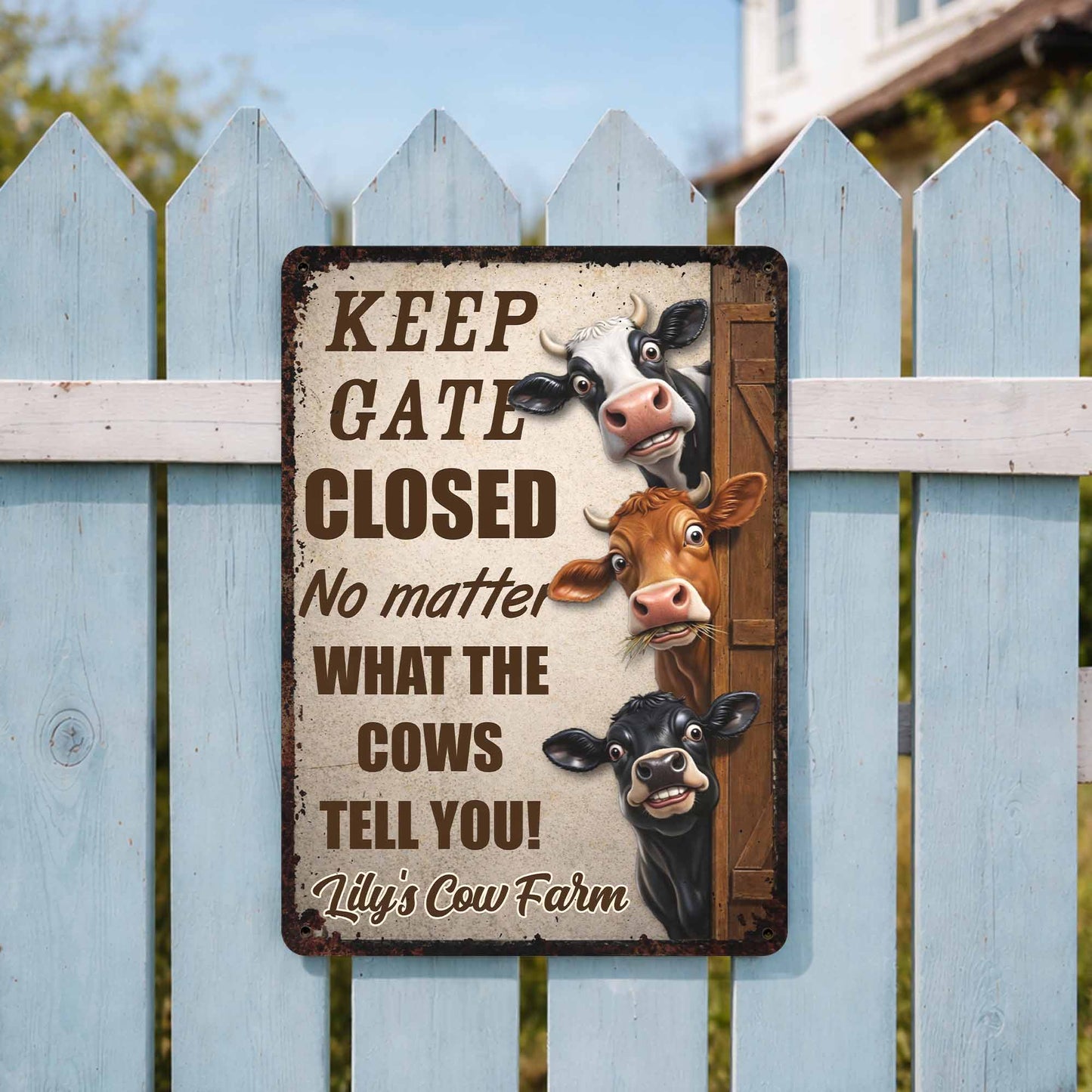 Metal Sign detail view for Yourself