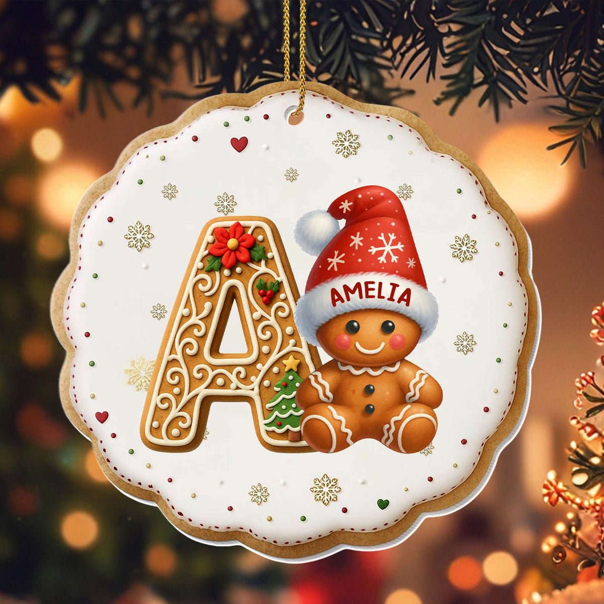 Capture Sweet Memories With Gingerbread and Christmas Hat