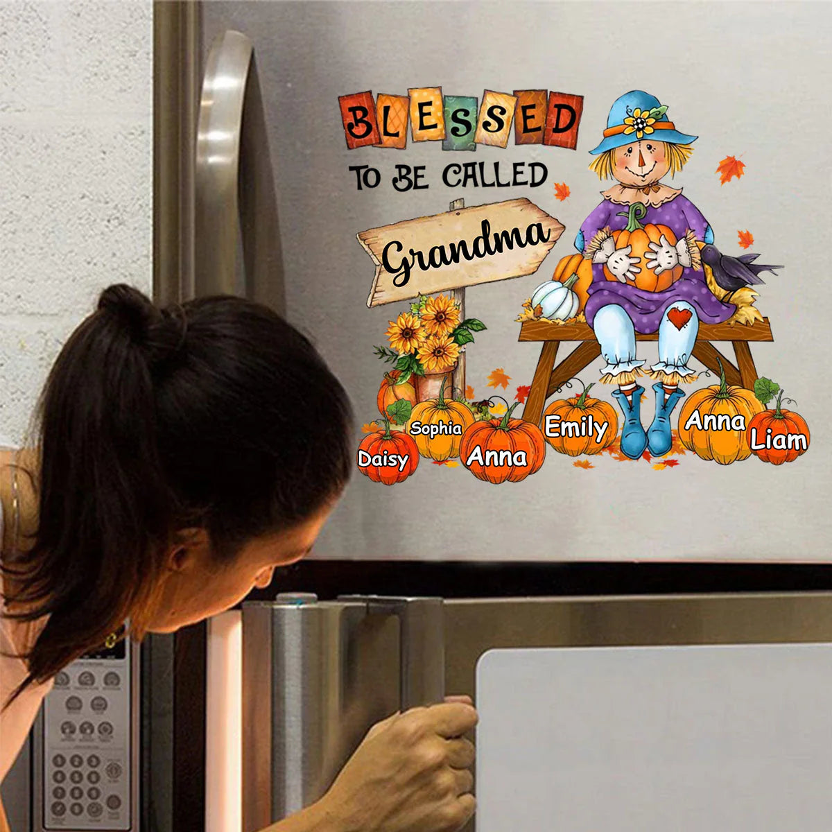 Decal / Sticker gift-ready design for Grandma