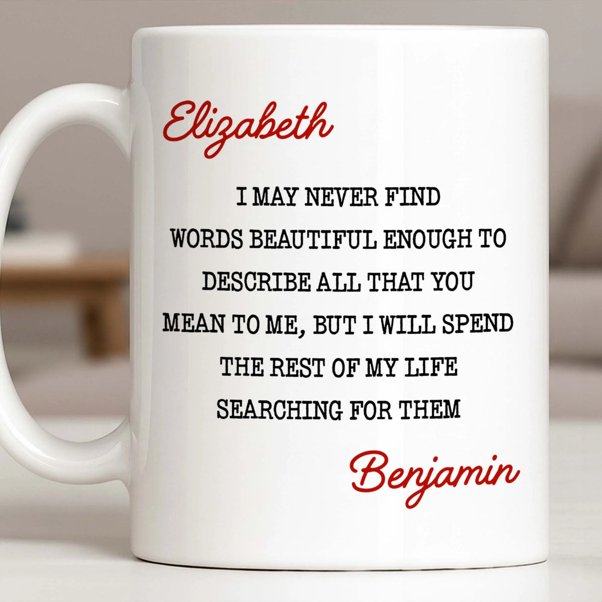 Beautiful Words To Describe You, Searching for Them Forever