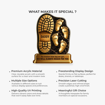 Plaque gift-ready design for Dad
