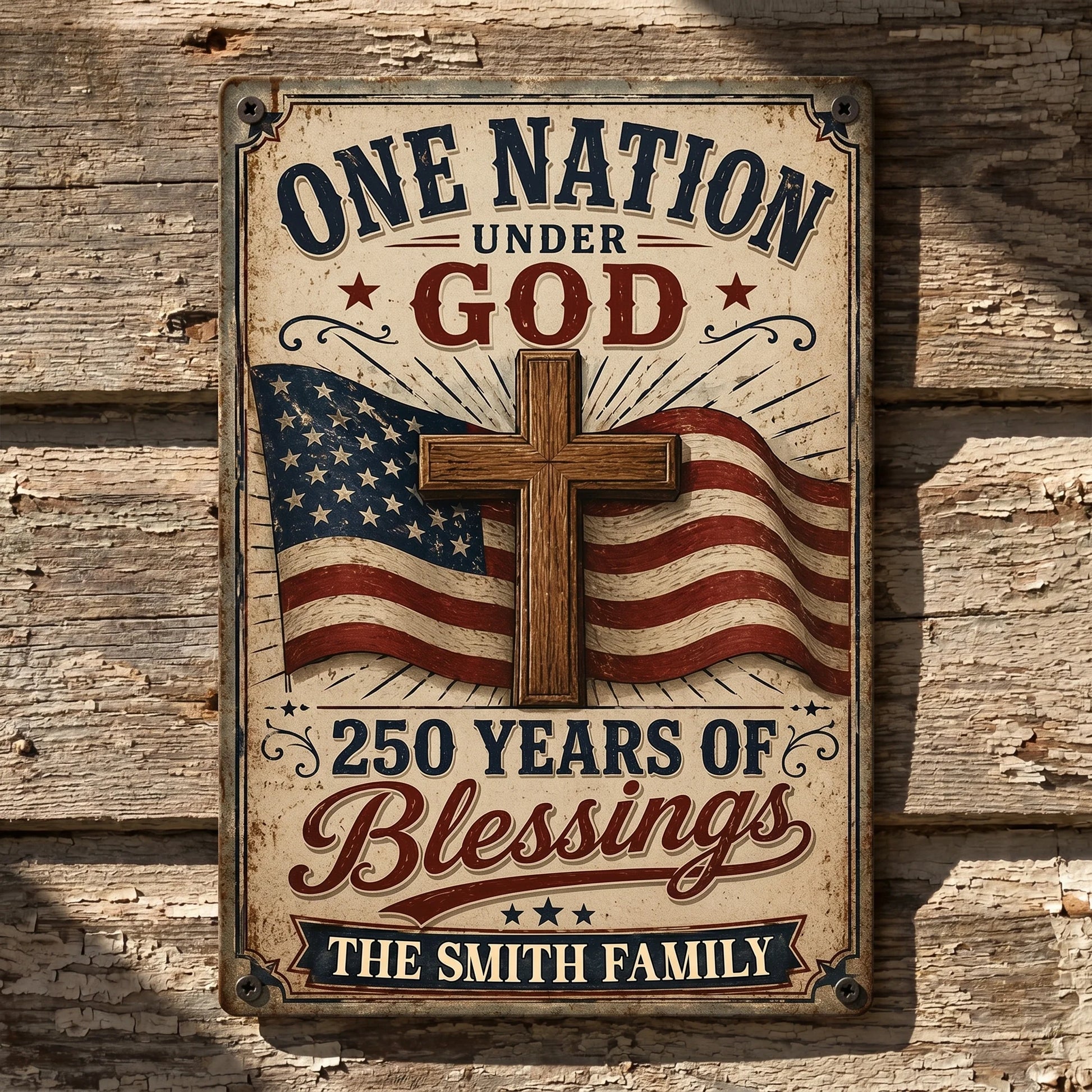 Metal Sign detail view for Family