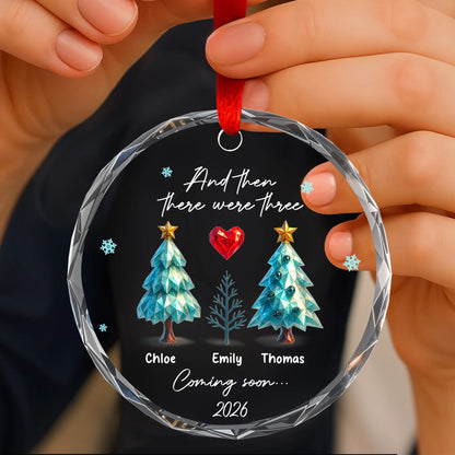 And Then There Were Three, Christmas Trees Heart Design