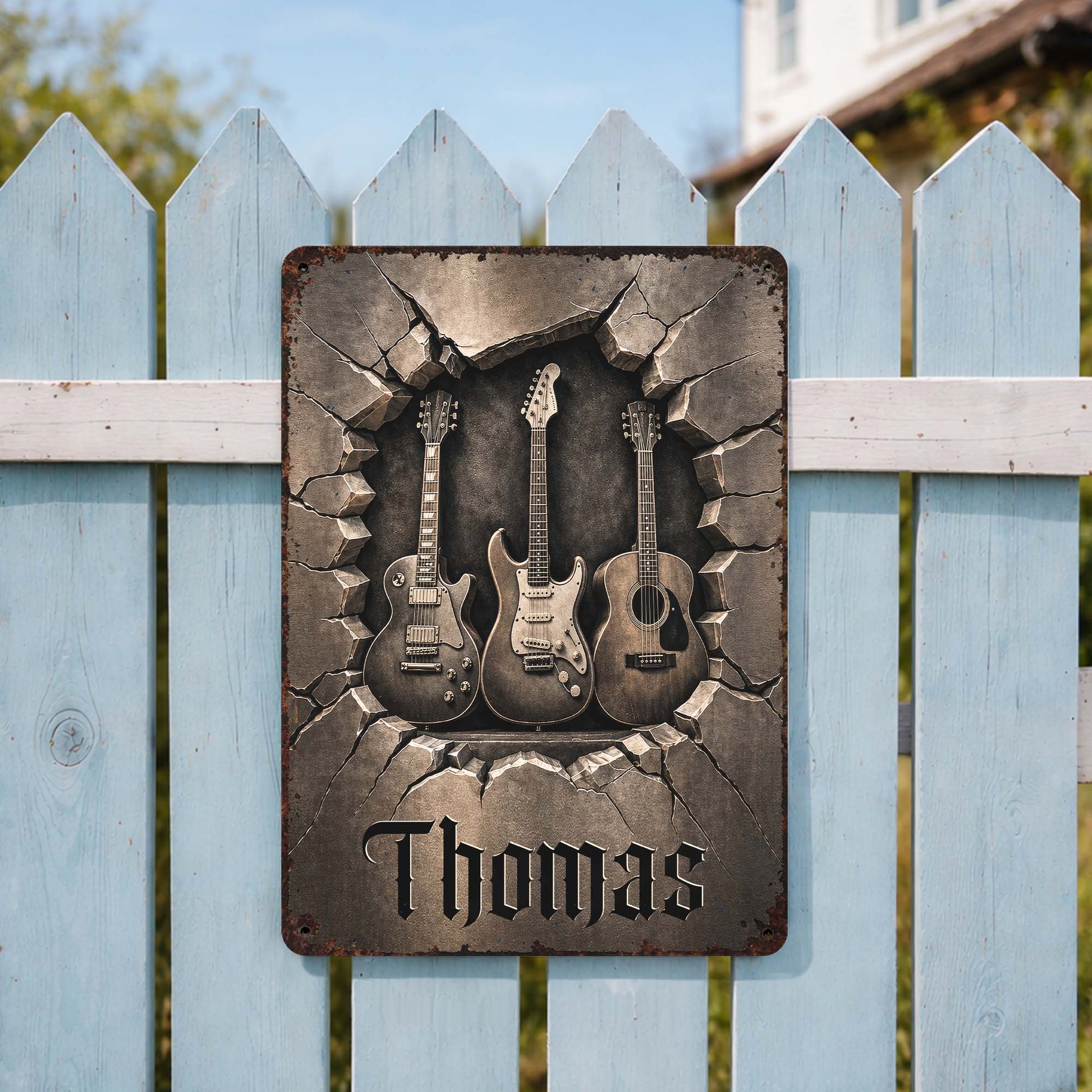 Metal Sign gift-ready design for Dad