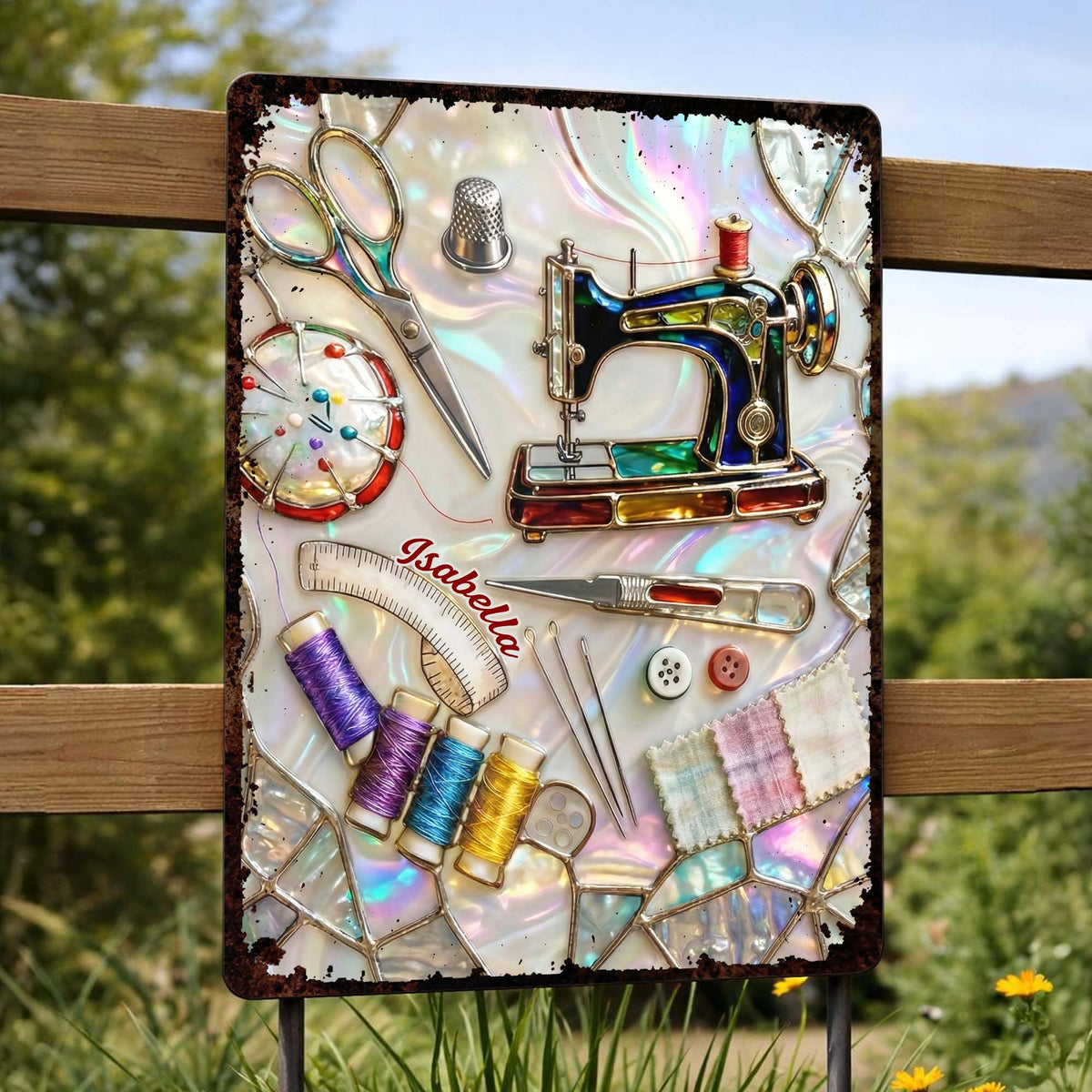Celebrate Creativity With Our Sewing Themed Design