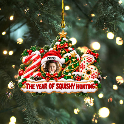 The Year Of Squishy Dumpling Hunting - Personalized Acrylic Ornament - Christmas Acrylic Ornament f86703f8-6c23-4482-83f3-6d4e4efdcbbd-2.jpg