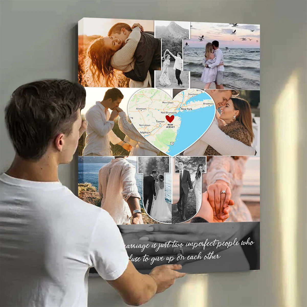Canvas / Poster detail view for Couples