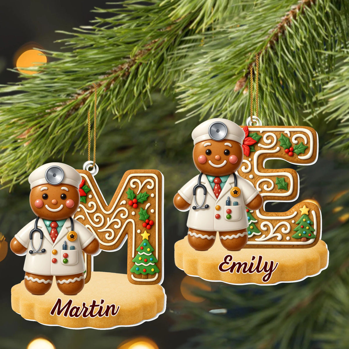 Celebrate The Festive Season With A Gingerbread Doctor Ornament