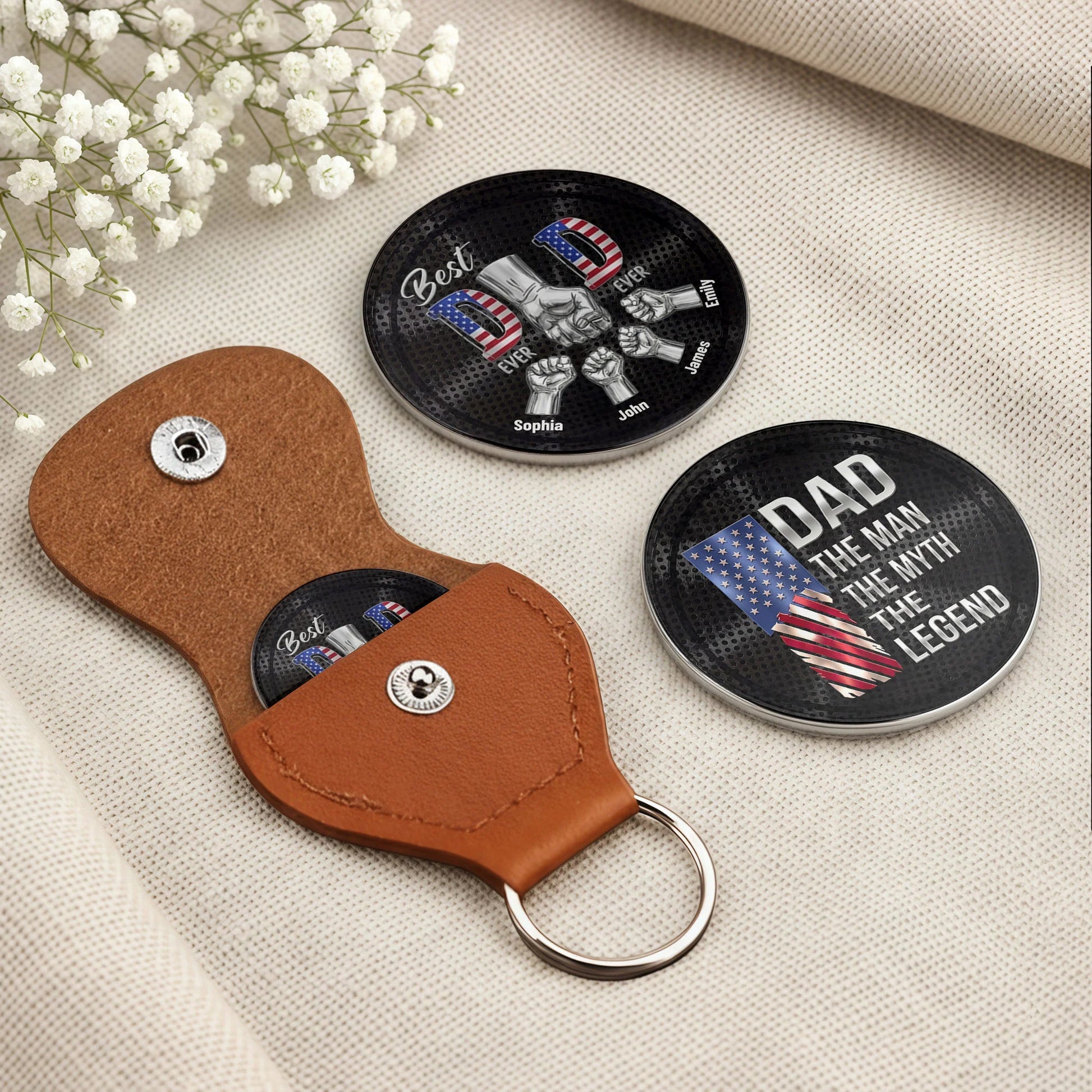 Keychain detail view for Dad
