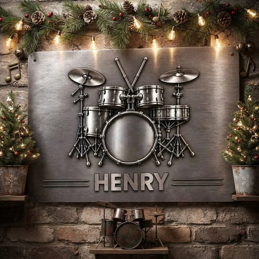 Drums Are My Therapy - Personalized Metal Sign, Gift For Drum Lovers, Brushes Silver Metal Sign 4d2fe3d9-d1be-4eaf-9940-60bc6a43efbc-t-i-xu-ng-50-.png