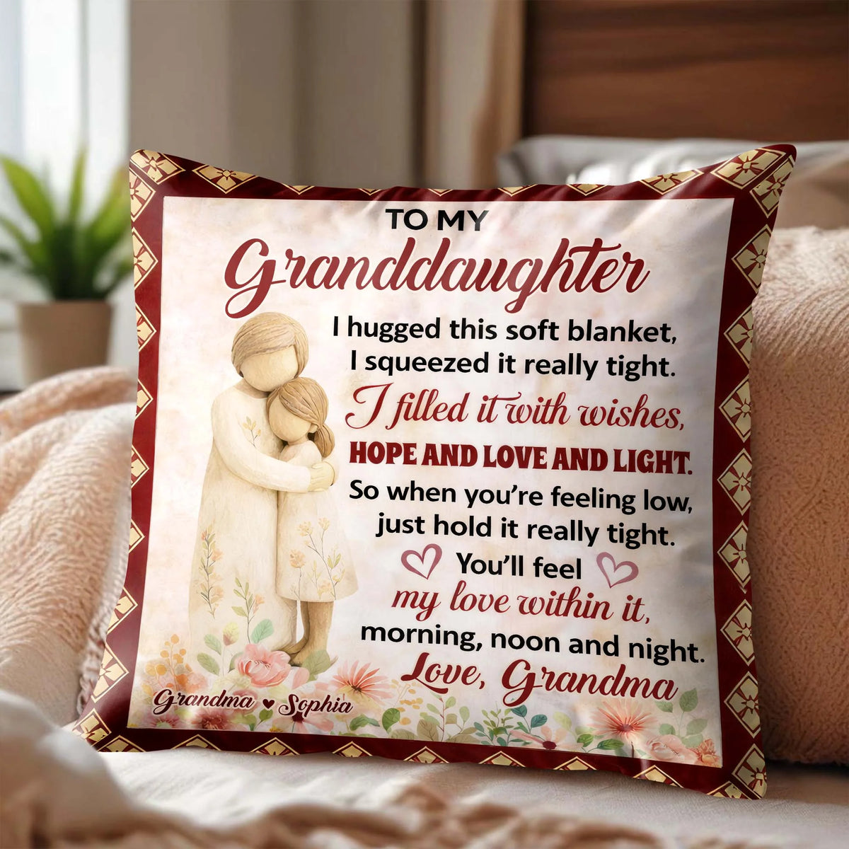 To My Granddaughter, Love and Light, Hope and Wishes