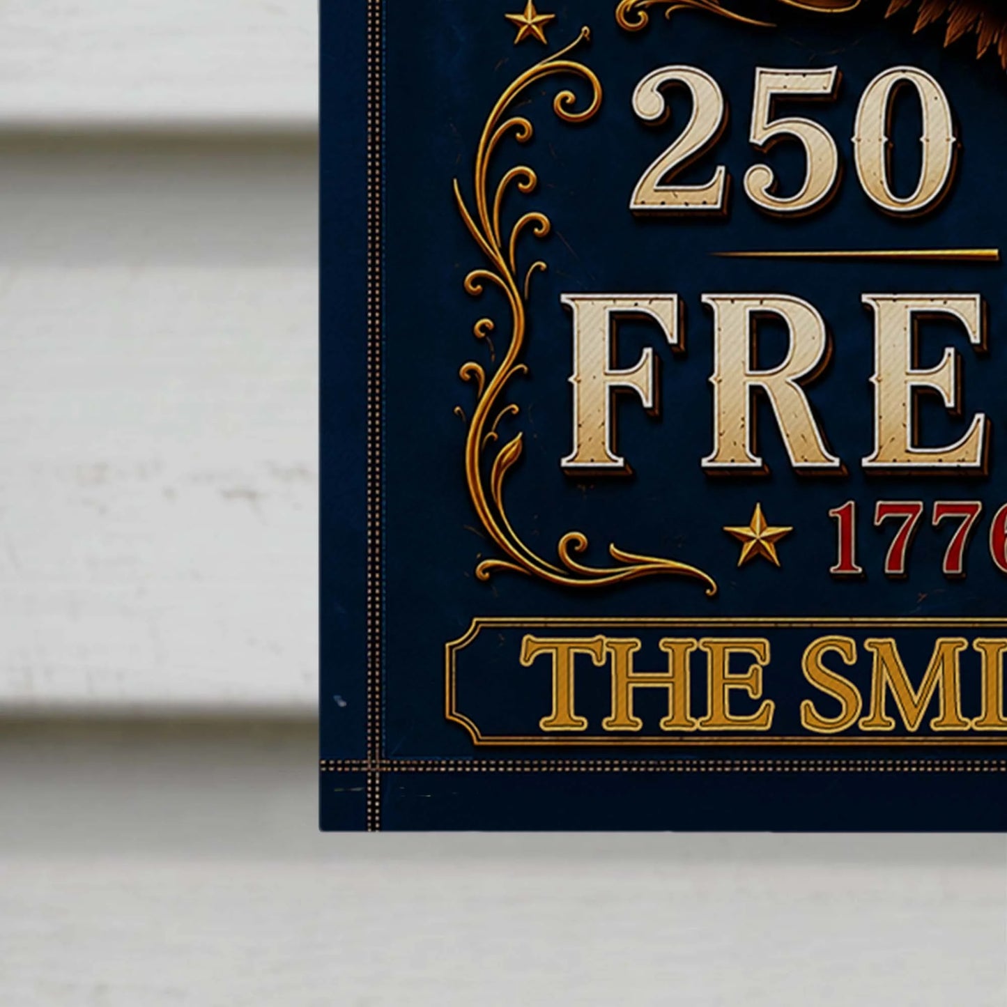 Custom 250 Years Of Freedom Flag for Family with personalized design details for meaningful gifting image 7