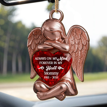 Always On My Mind Forever In My Heart Angel Heart Ornament