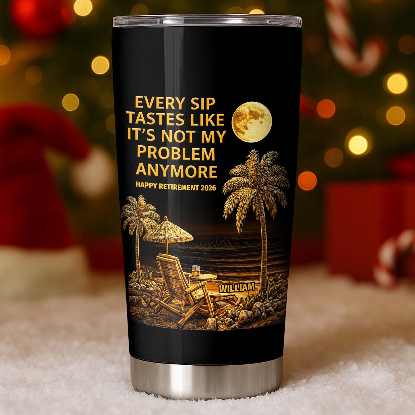 Personalized Retirement Gifts for Coworker / Boss with personalized design details for meaningful gifting image 6
