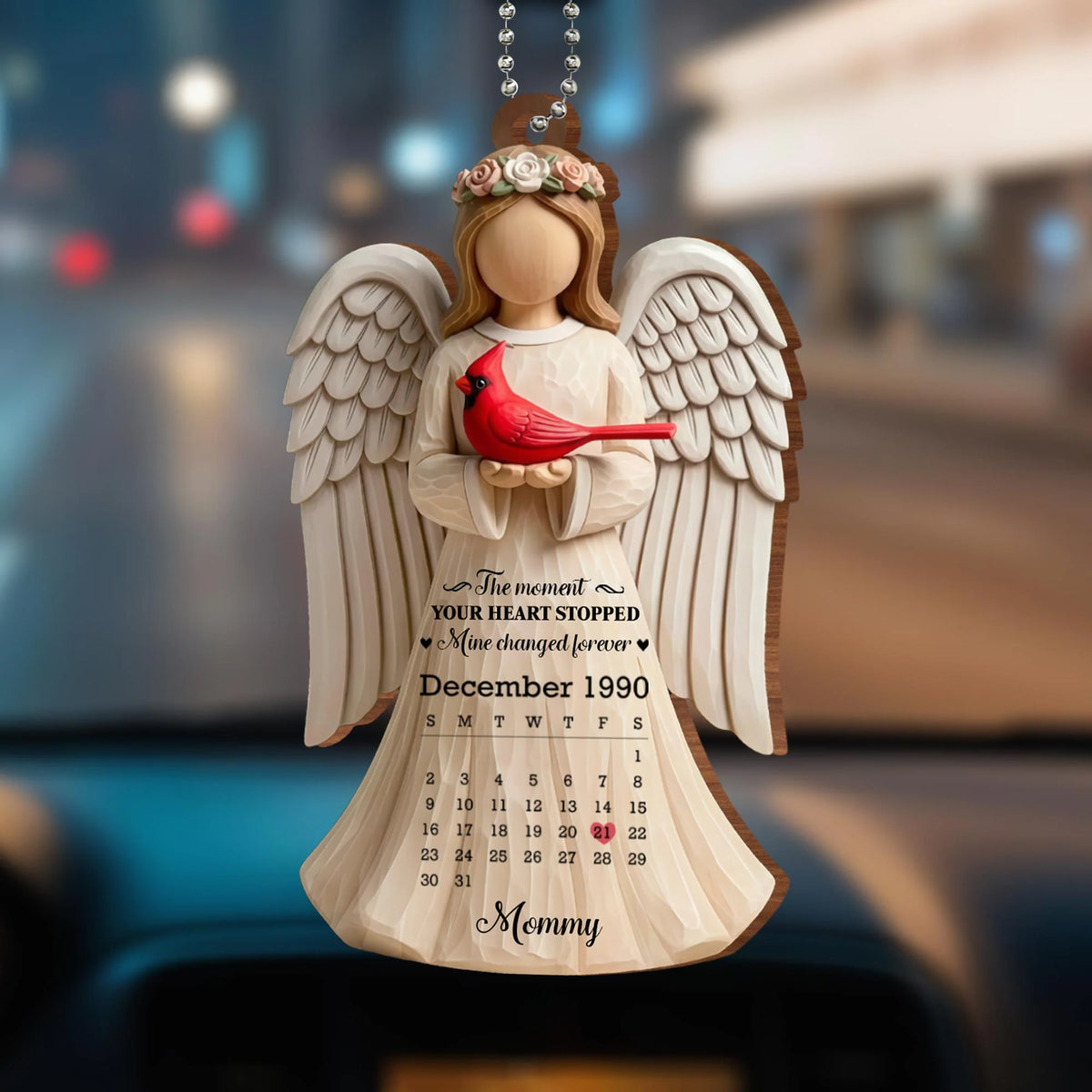 The Moment Your Heart Stopped, Angel And Cardinal Design