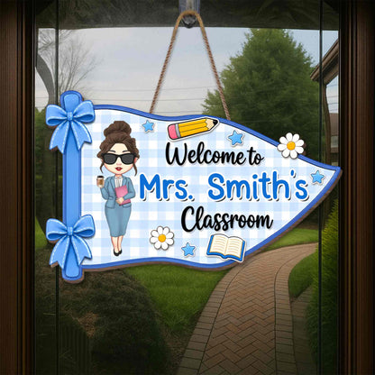 Wood Sign gift-ready design for Teacher