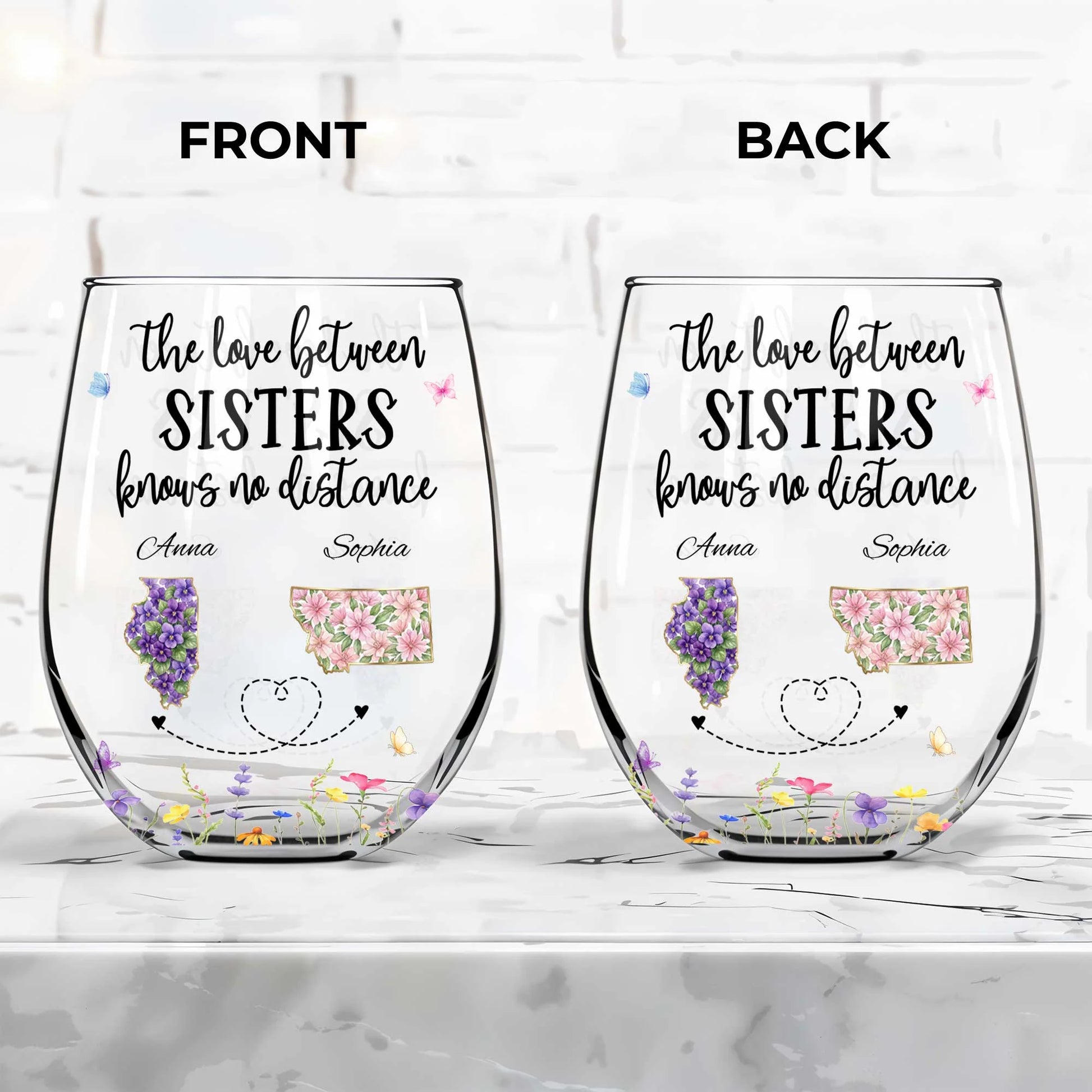 Tumbler gift-ready design for Sister
