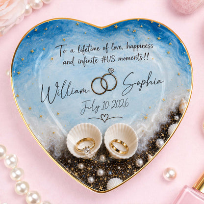 Jewelry Dish gift-ready design for Couples
