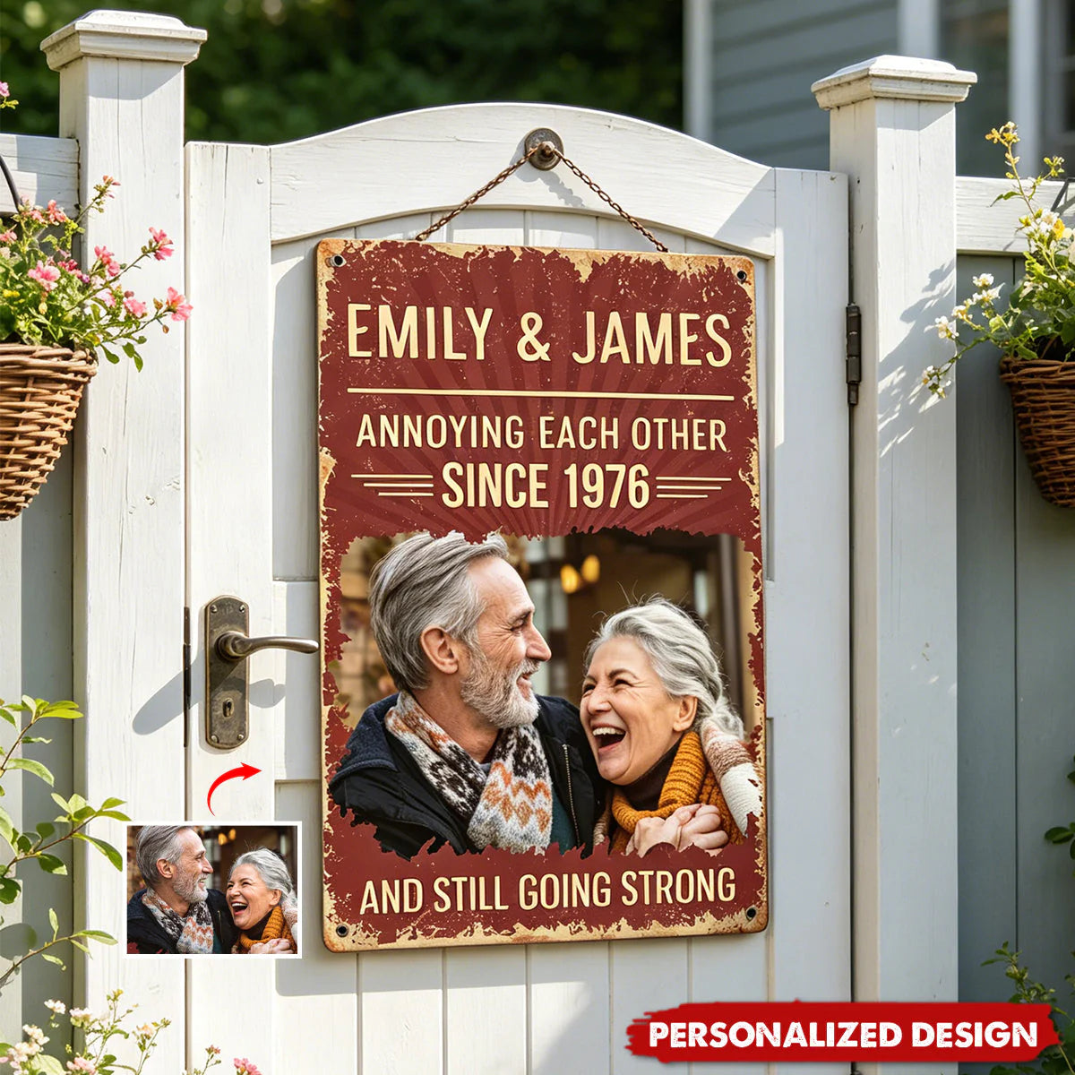 Metal Sign detail view for Wife