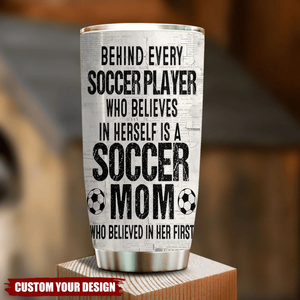 Tumbler gift-ready design for Mom