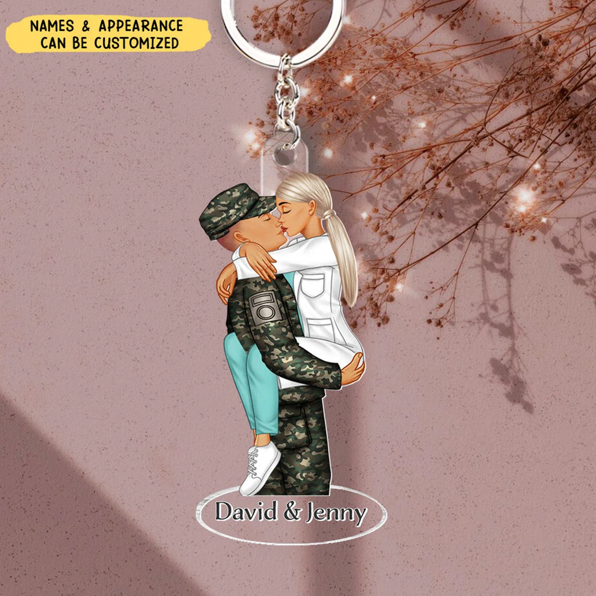 Keychain detail view for Couples