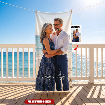 Towel gift-ready design for Couples