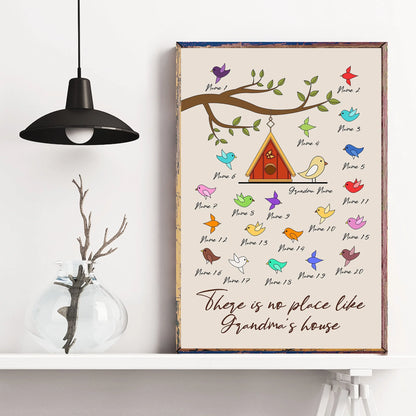 There Is No Place Like Grandma's House Poster-PRINTS10