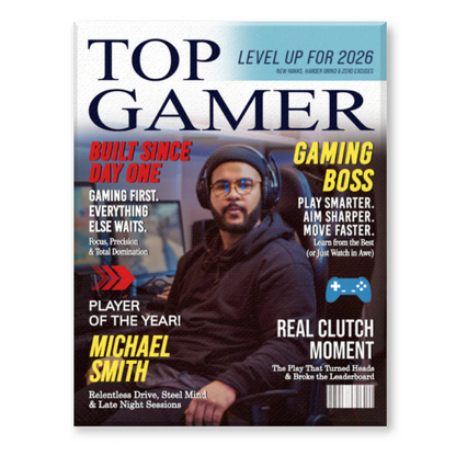 Personalized Gamer Gift for Dad with personalized design details for meaningful gifting