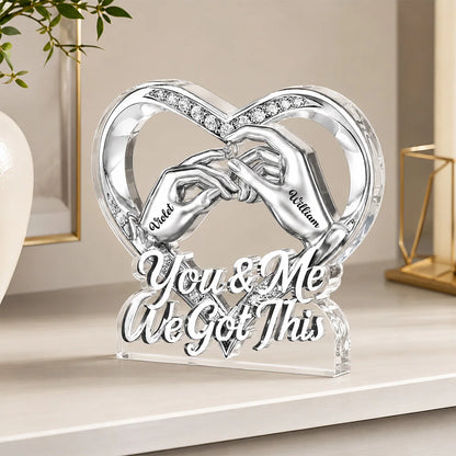 Plaque gift-ready design for Wife