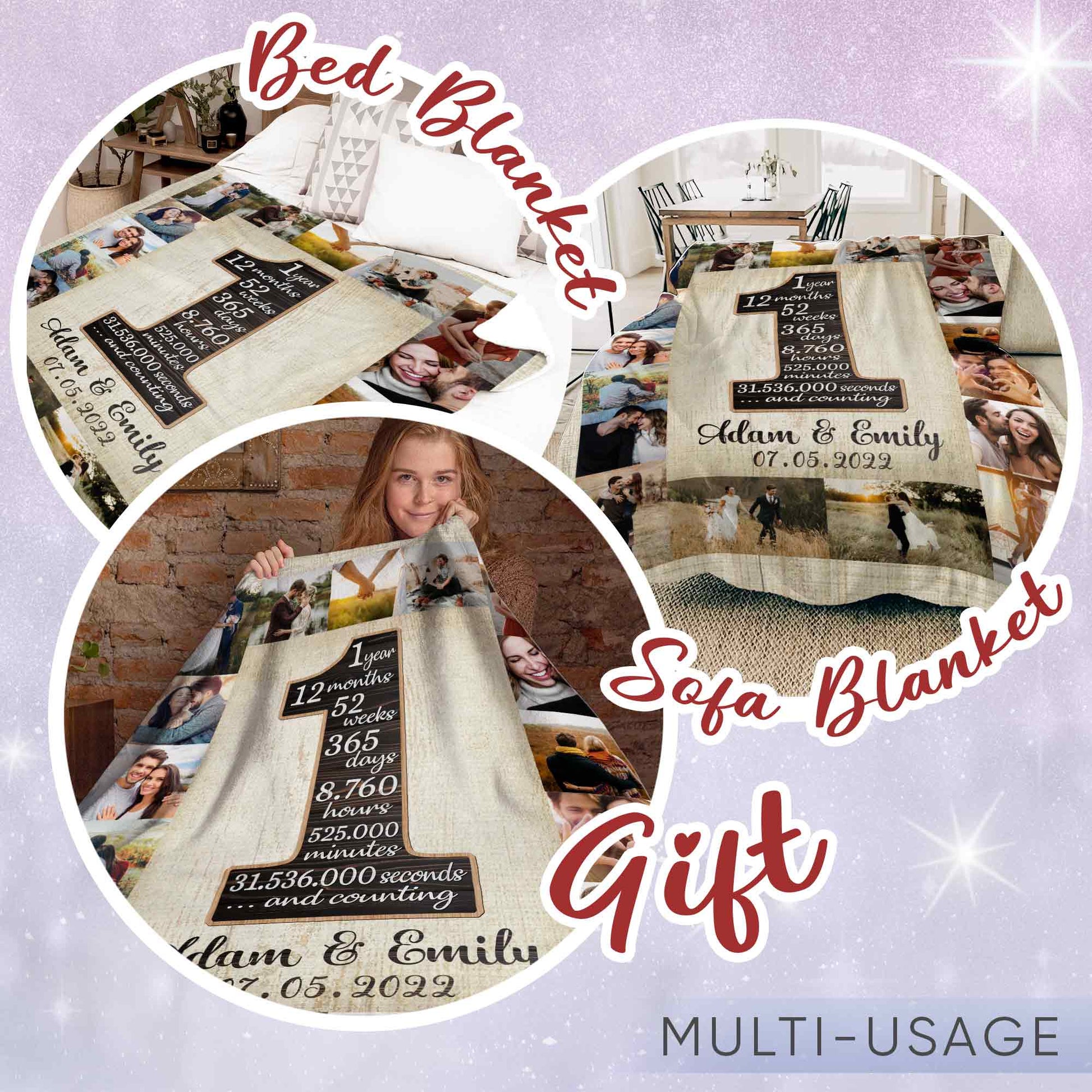 Blanket gift-ready design for Boyfriend
