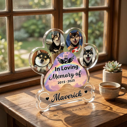 Custom Dog Memorial Gift for Dog Lovers with personalized design details for meaningful gifting
